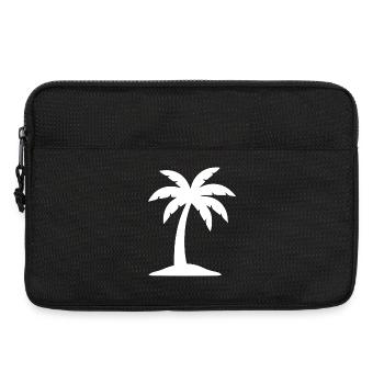 Cadeau de voyage en mer pour vacances d’été à la plage à Palm Tree - Sacoche pour ordinateur portable 13 pouces - noir - Devant