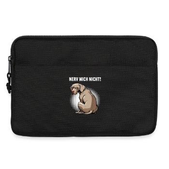 Nerv Mich Nicht Weimaraner Weimaranerbesitzer  - Laptoptasche 13" - Schwarz - Vorne