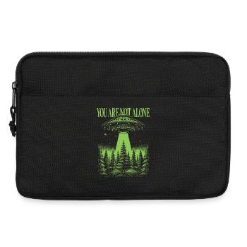 Hiking - You Are Not Alone - Alien - Laptop bag 13" - black - Front