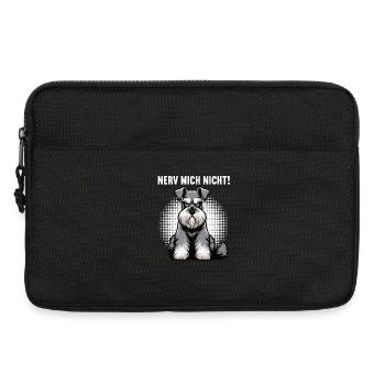 Nerv Mich Nicht Schnauzer Riesenschnauzer  - Laptoptasche 13" - Schwarz - Vorne