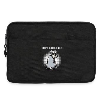 Don't Bother Me Schnauzer Riesenschnauzer  - Laptoptasche 13" - Schwarz - Vorne