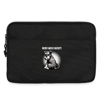 Nerv Mich Nicht Schnauzer Riesenschnauzer  - Laptoptasche 13" - Schwarz - Vorne