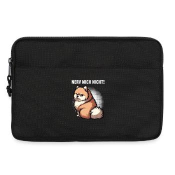 Nerv Mich Nicht Zwergspitz Zwergspitze Spitzhund  - Laptoptasche 13" - Schwarz - Vorne