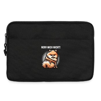 Nerv Mich Nicht Zwergspitz Zwergspitze Spitzhund  - Laptoptasche 13" - Schwarz - Vorne