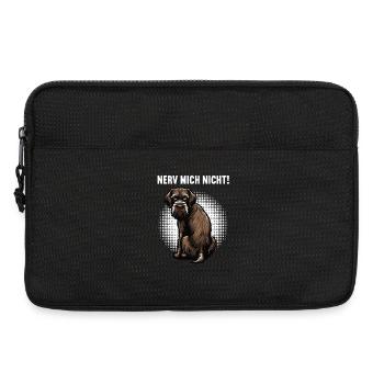 Nerv Mich Nicht Deutsch Drahthaar drahthaar hund - Laptoptasche 13" - Schwarz - Vorne