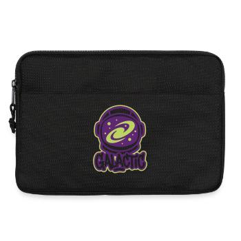 Logo des astronautes galactiques - Sacoche pour ordinateur portable 13 pouces - noir - Devant