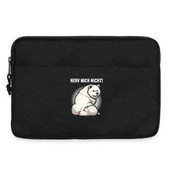 Nerv Mich Nicht Samojede Samojedenbesitzer  - Laptoptasche 13" - Schwarz - Vorne