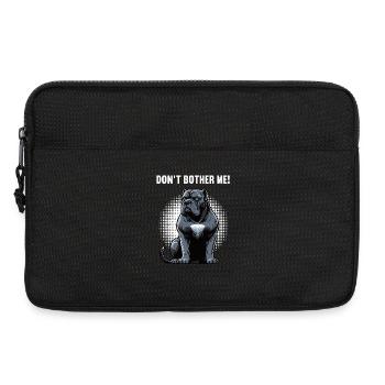 Ne me dérange pas Cane Cane Cane Corsos Corsos Porte-cours - Sacoche pour ordinateur portable 13 pouces - noir - Devant