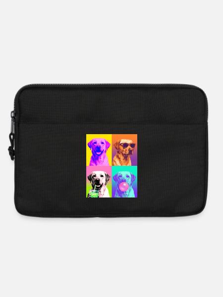 Hunde Labrador Hund - Laptoptasche 13" - Schwarz