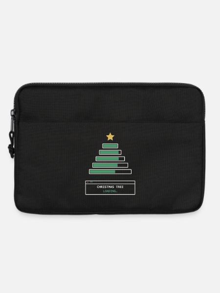 Christmas Tree Loading - Laptoptasche 13" - Schwarz