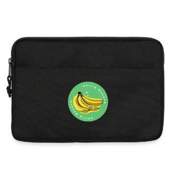 RDA Ostalgie | Complètement banane - Sacoche pour ordinateur portable 13 pouces - noir - Devant