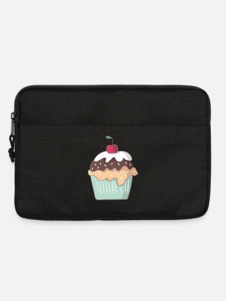 Cupcake - Laptoptasche 13" - Schwarz