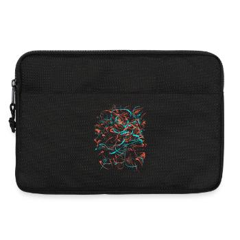 Tartare / Fantaisie Abstraite - Sacoche pour ordinateur portable 13 pouces - noir - Devant
