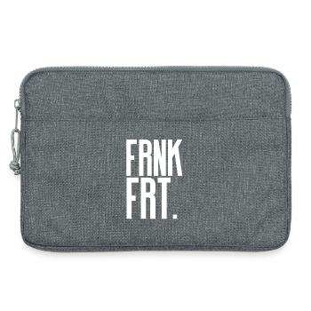 Frankfurt - Laptop bag 13" - heather grey - Front