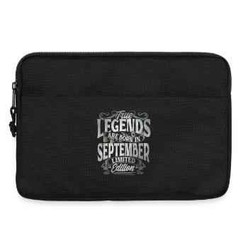 True Legends Are Born In September Limited Edition - Laptop bag 13" - black - Front