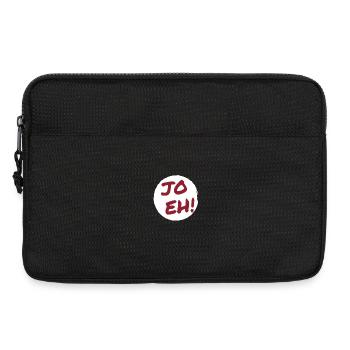 Jo eh! - Ja, werde ich sicher eh nicht machen ;-) - Laptoptasche 13" - Schwarz - Vorne