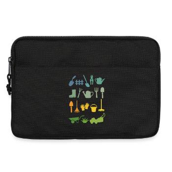 Garden gardener gardener - Laptop bag 13" - black - Front