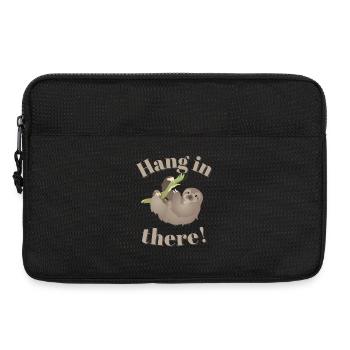 Hang in There - Motivational Theme - Laptoptasche 13" - Schwarz - Vorne