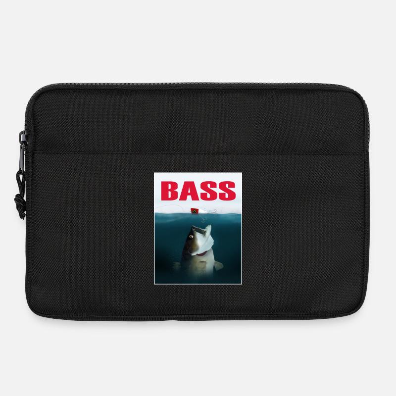 Wolfsbarsch kehrt zurück - Laptoptasche 13" - Schwarz