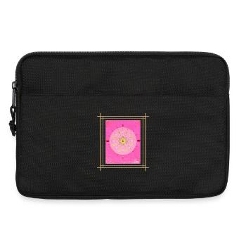 Mandala des SeelenGlücks - Sonja Ariel von Staden - Laptoptasche 13" - Schwarz - Vorne