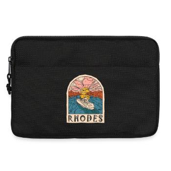 Rhodos Urlaub Strand Griechenland - Laptoptasche 13" - Schwarz - Vorne