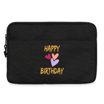18. 18 ANS. 18e ANNIVERSAIRE. ANNIVERSAIRE 18 ANS. - Sacoche pour ordinateur portable 13 pouces - noir - Devant