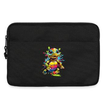 Tortue - Sacoche pour ordinateur portable 13 pouces - noir - Devant