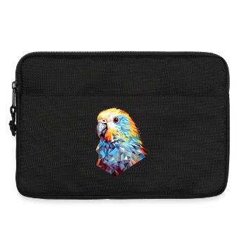 Perruche Polygone Bird Perruches - Sacoche pour ordinateur portable 13 pouces - noir - Devant
