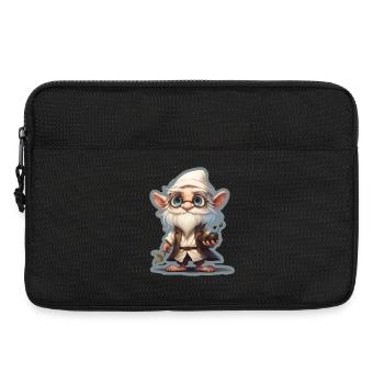 Dwarves Craftsman Cozy Fantasy RPG Shirt - Laptop bag 13" - black - Front