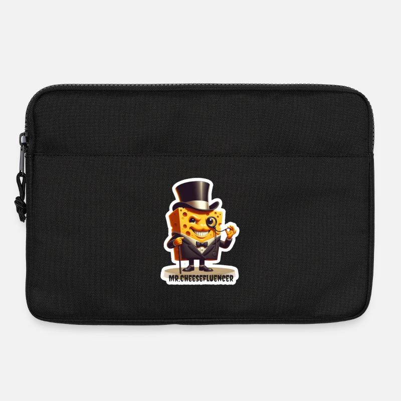 Mr Cheesefluencer Käsecharme - Laptoptasche 13" - Schwarz
