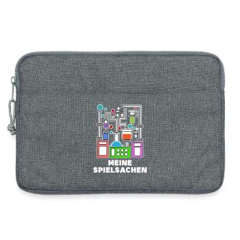 Déclaration de carrière Scientifique Réussite Emploi - Sacoche pour ordinateur portable 13 pouces - gris chiné - Devant