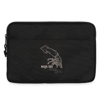 Squid Pro Quo Line Art-Raster - Laptoptasche 13" - Schwarz - Vorne