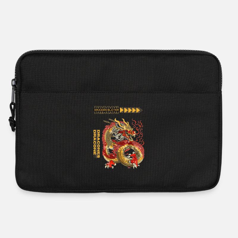 Drachentöter - Laptoptasche 13" - Schwarz