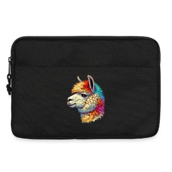 Alpaka - Laptoptasche 13" - Schwarz - Vorne