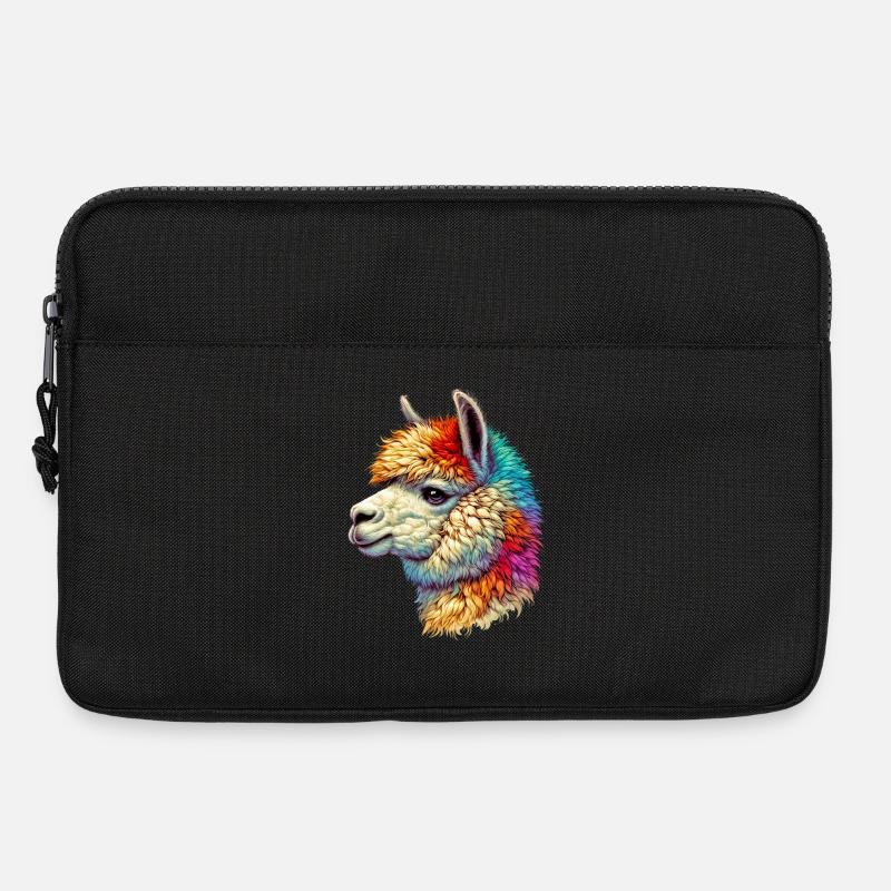 Alpaka - Laptoptasche 13" - Schwarz