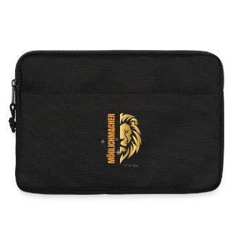 Goldenes Einhorn Team Magie - Laptoptasche 13" - Schwarz - Vorne