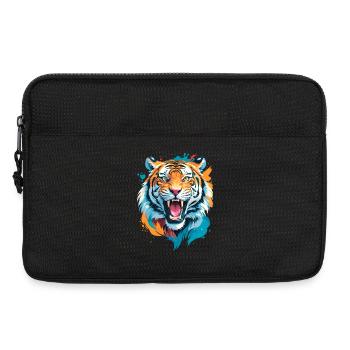Nepal Tiger - Laptoptasche 13" - Schwarz - Vorne
