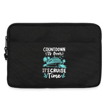 Kreuzfahrt Urlaub - Laptoptasche 13" - Schwarz - Vorne