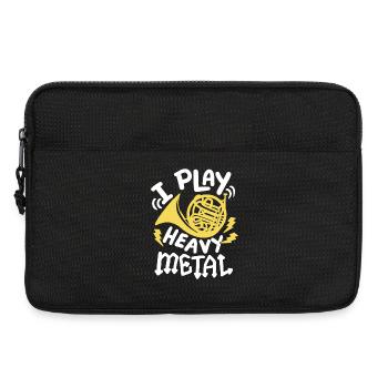Waldhornspieler Waldhornist - Laptoptasche 13" - Schwarz - Vorne