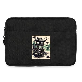 Waterfront Ink Pavilion - Laptop bag 13" - black - Front