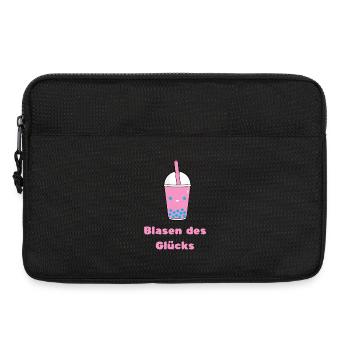 Blasen des Glücks - Laptoptasche 13" - Schwarz - Vorne