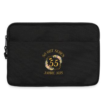 SO GUT SEHEN 55 JAHRE AUS! - Laptoptasche 13" - Schwarz - Vorne