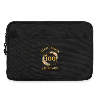 SO GUT SEHEN 100 JAHRE AUS! - Laptoptasche 13" - Schwarz - Vorne
