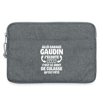 Werkstatt, Mechaniker, Werkstattleiter - Laptoptasche 13" - Grau meliert - Vorne