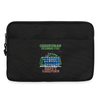 christmas Camping - Laptoptasche 13" - Schwarz - Vorne