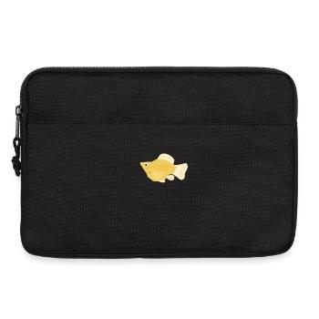 Molly tropicale - Sacoche pour ordinateur portable 13 pouces - noir - Devant