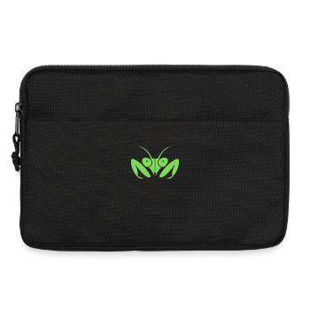 Fascinating praying mantis - Laptop bag 13" - black - Front