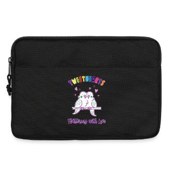 Tweethearts Flattering with love - Laptop bag 13" - black - Front