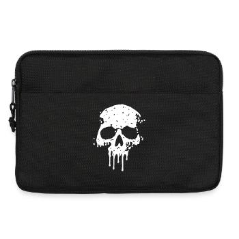 Graffiti Skull - Laptop bag 13" - black - Front