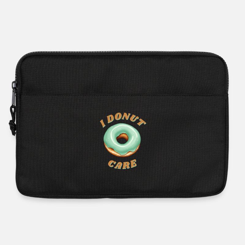 I DONUT CARE - Laptoptasche 13" - Schwarz